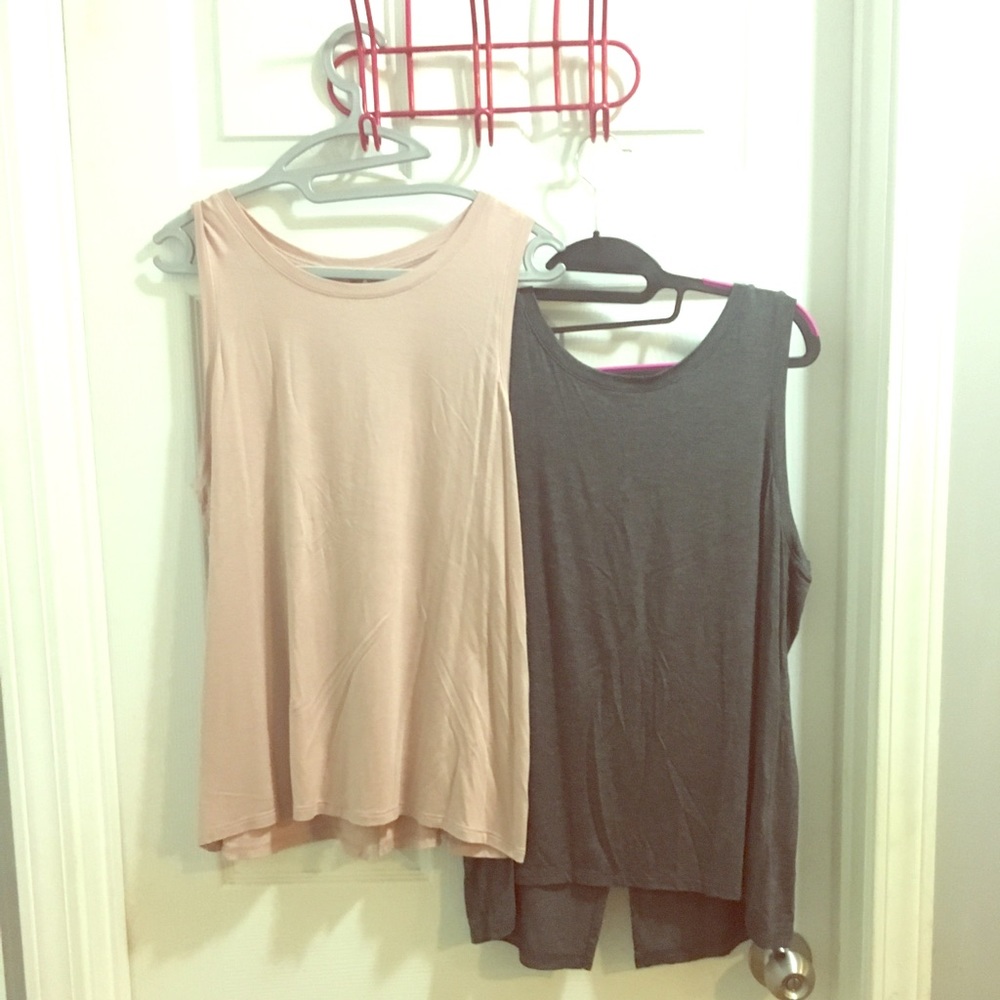 TWO PEICE SET OF HALOGEN TANK TOPS